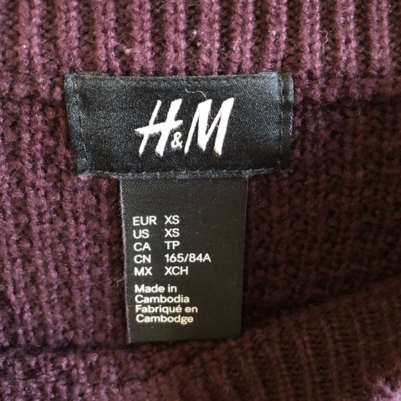 H and M Knit Sweater Long Sleeve Crew Neck - Picture 2 of 5